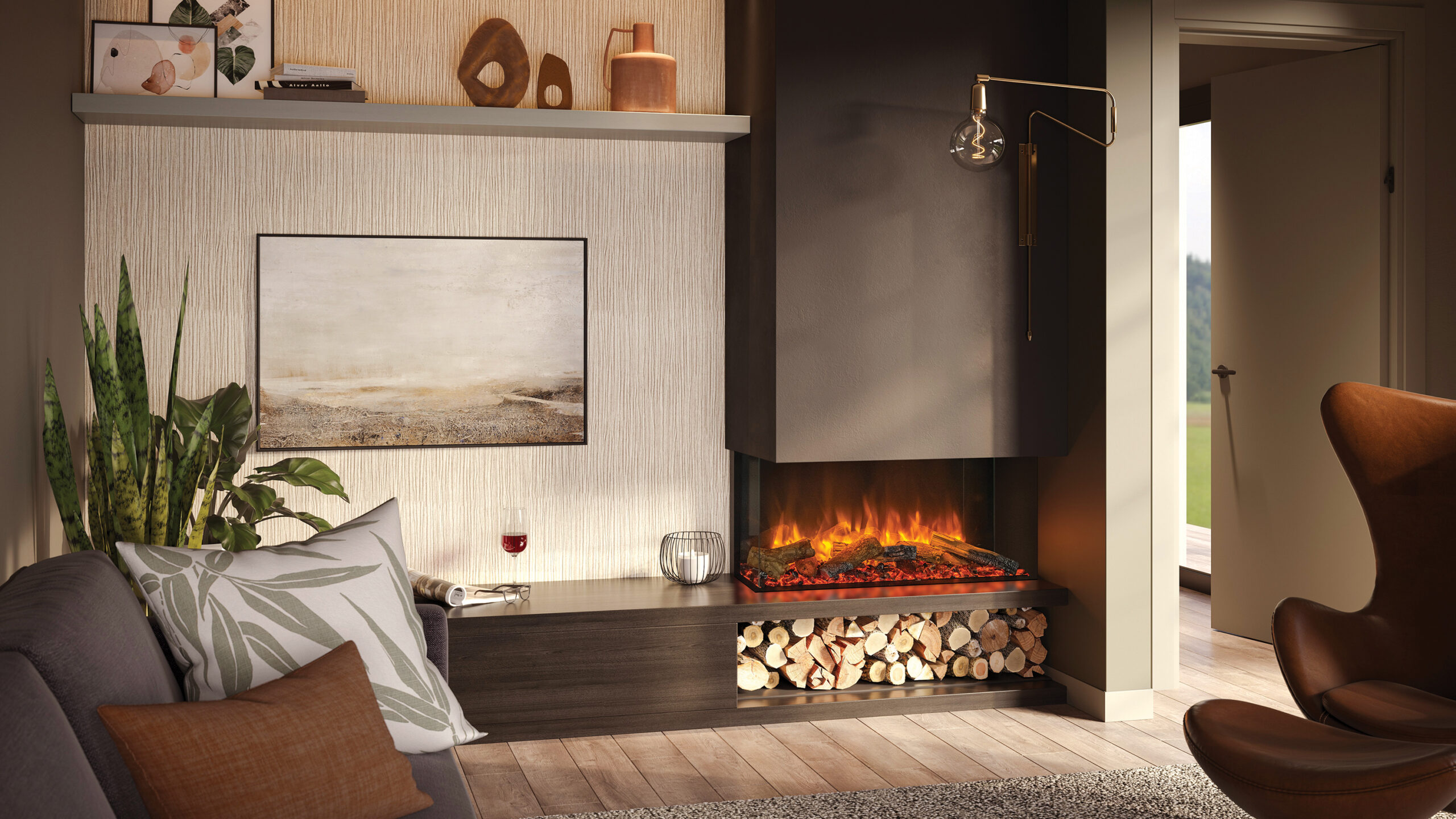  Hearth Mounted Electric Fires