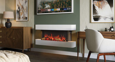 Wall mounted electric fires
