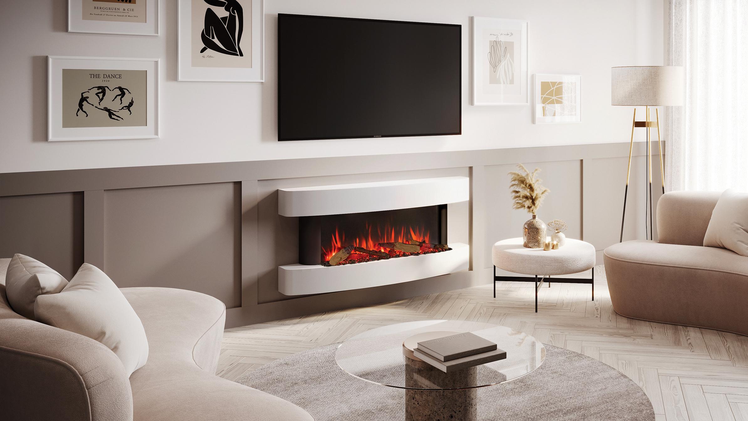  Wall Mounted Electric Fires