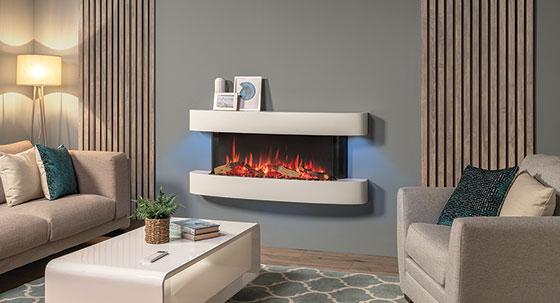 Best Wall Mounted Electric Fires for Spectacular Ambience