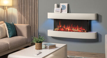 All-new Gazco eStudio Arosa & Cerreto 140 Electric Fire Suites