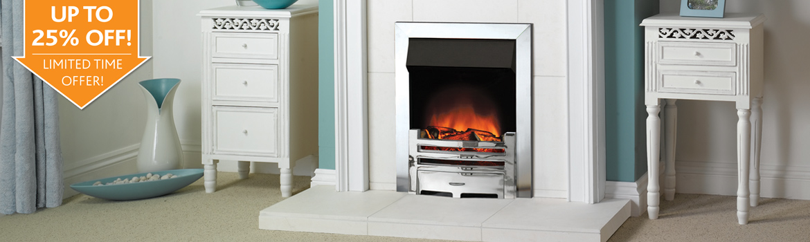 Logic Electric Fire Range – Up to 25% off!