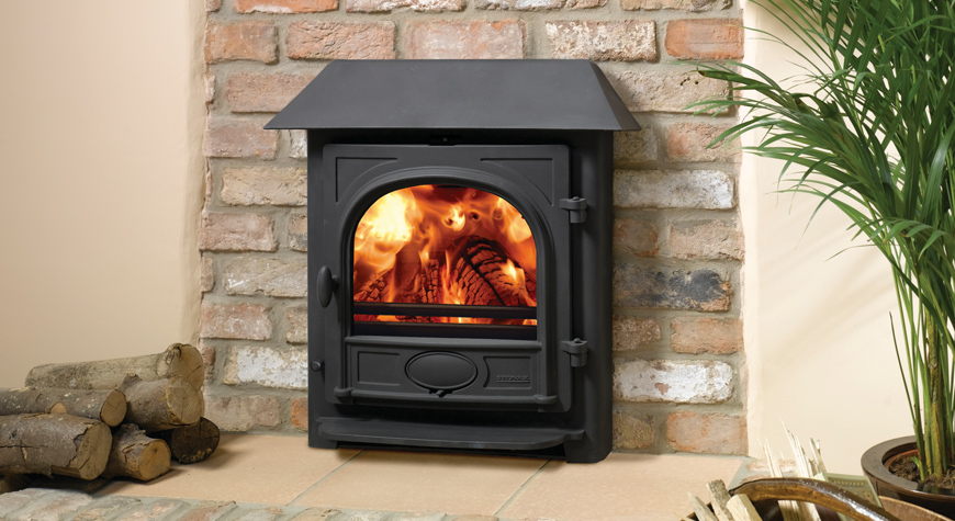 Stockton 7 Wood Burning &amp; Multi-fuel Inset Convector Stoves