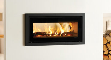 A woodburner with a double view!