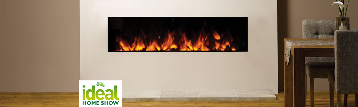 Gazco Electric fires at Ideal Home Show!